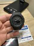 Casio ga-2100 цвет черный
