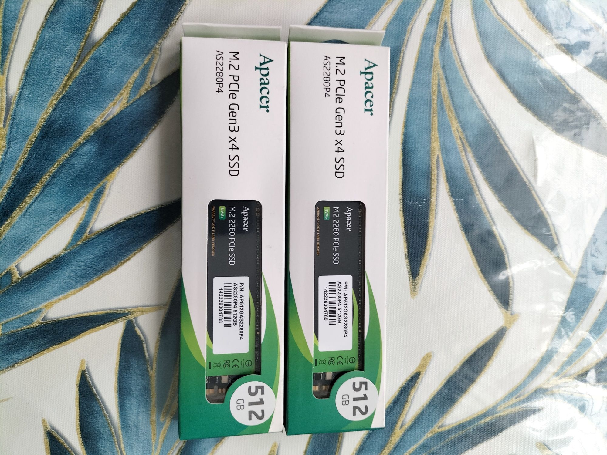 Продам новые Apacer SSD M2  512Gb
