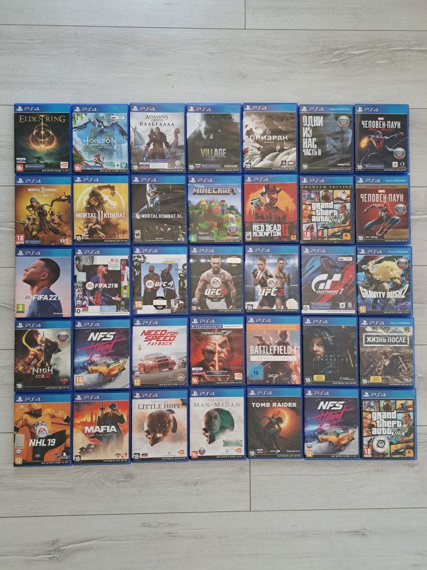 Диски игры пс4 пс5 на дисках ps4 ps5