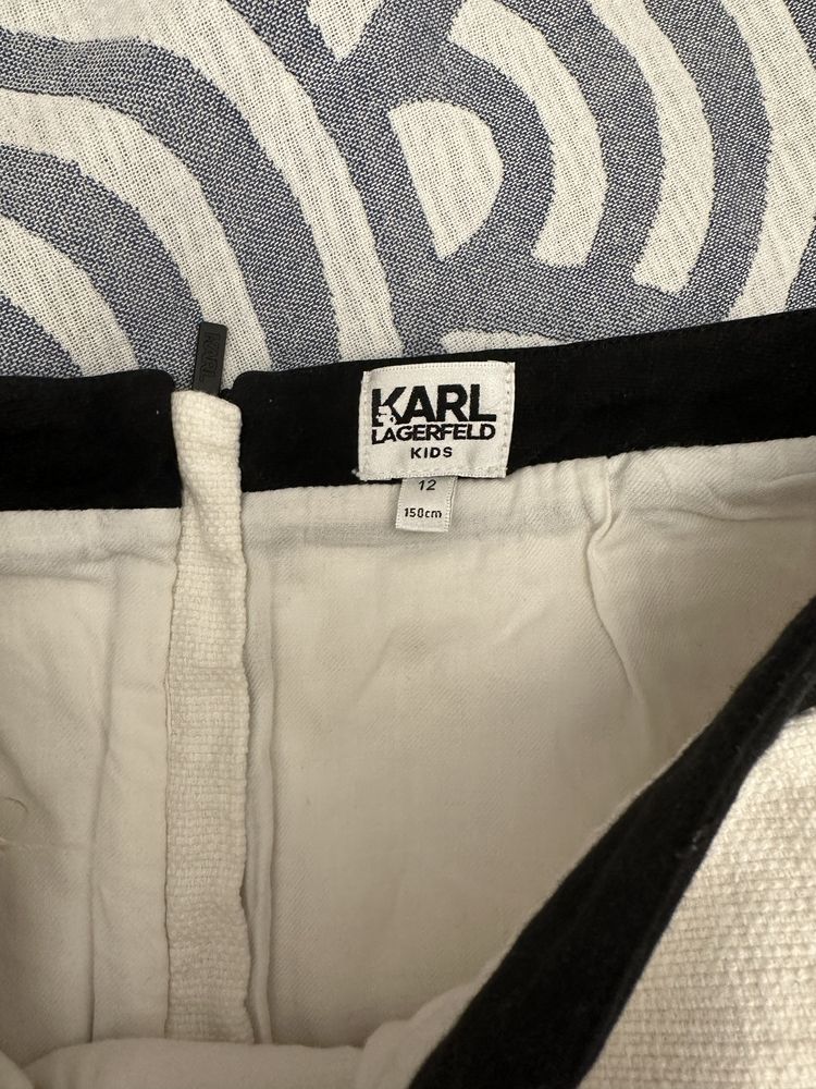 Юбка белая Karl Lagerfeld kids 150 см 12 лет