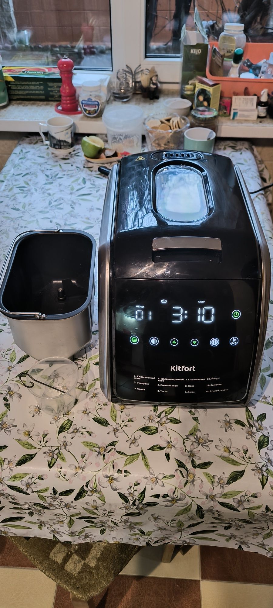 Хлебопечка kitfor kt305
