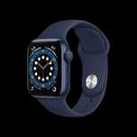 Apple watch 6 44мм синий
