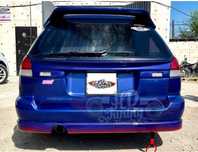 Губа V3 на задний бампер Subaru Legacy BG