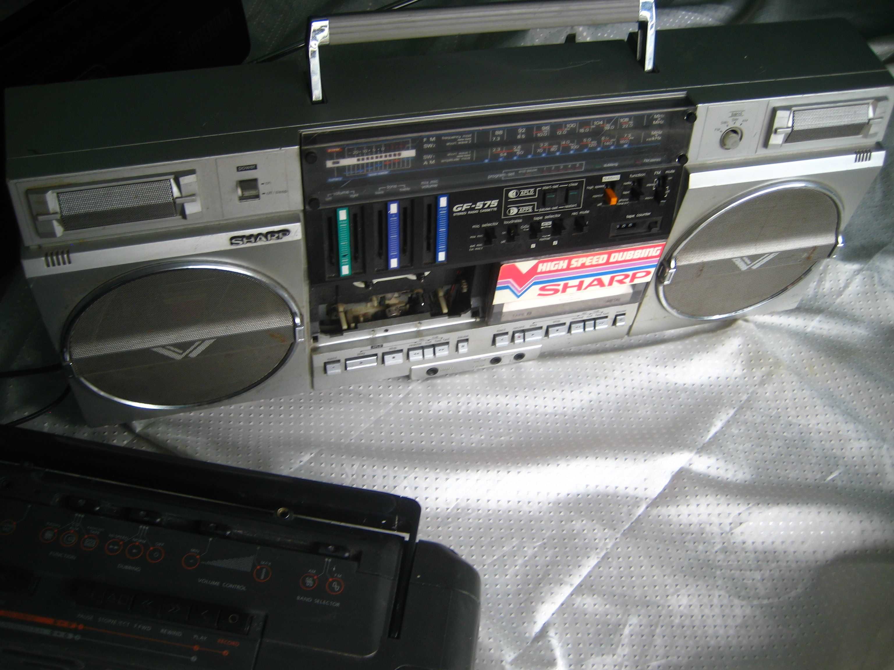 Большой Радио Кассетник Sharp GF 576 ЯПОНИЯ ОРИГИНАЛ 1970-х СССР