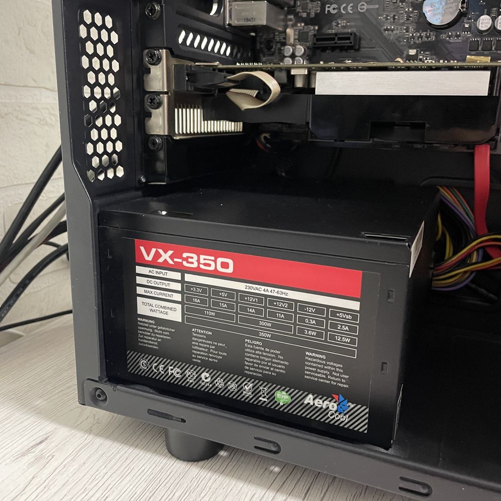Продам офисный ПК | AsRock Q1900M | 8 ГБ ОЗУ | GT630 | HDD 465 ГБ
