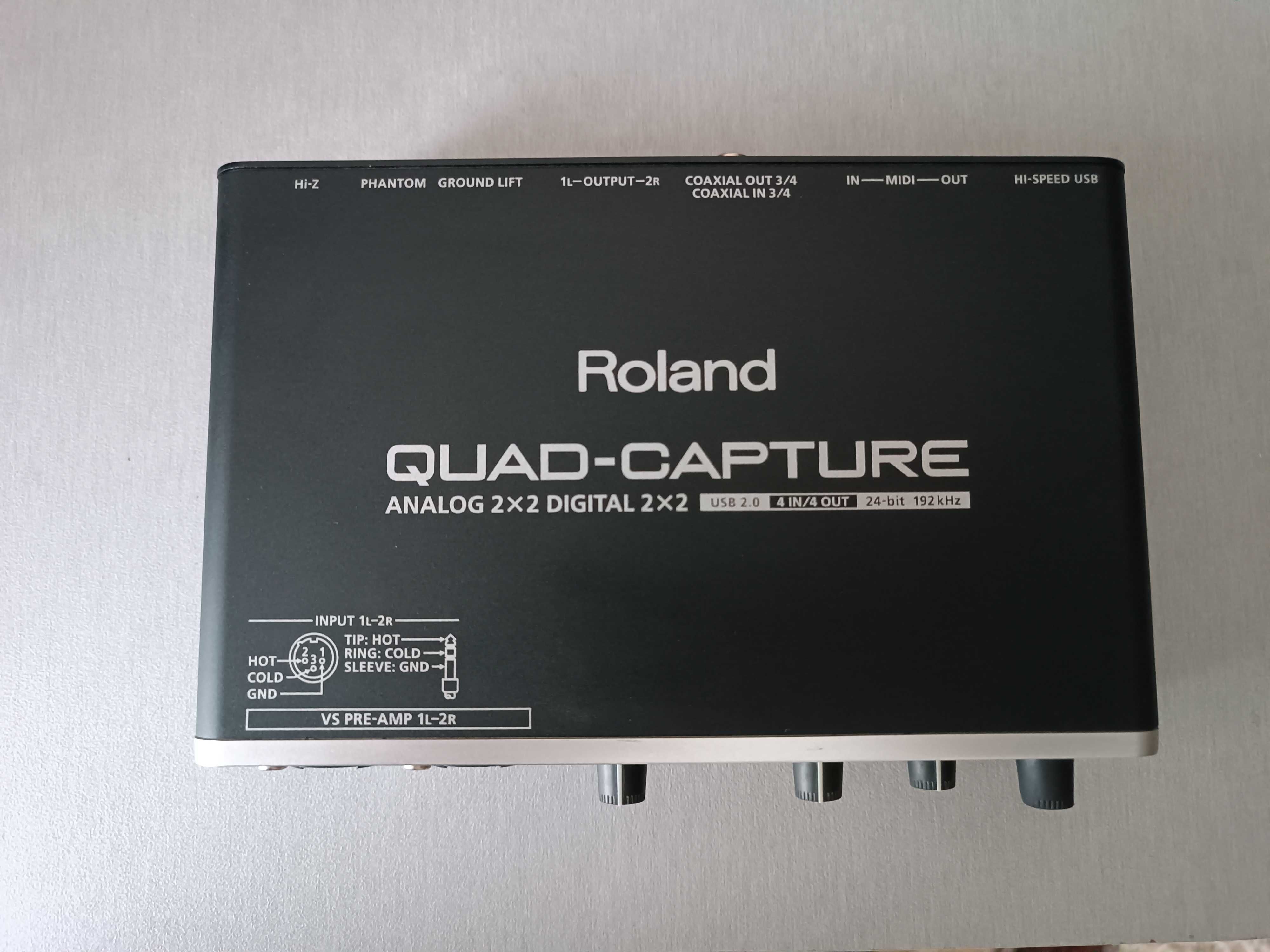 Звуковая карта внешняя Roland Quad-capture ua-55