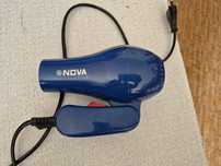 Складной фен nova 1200w