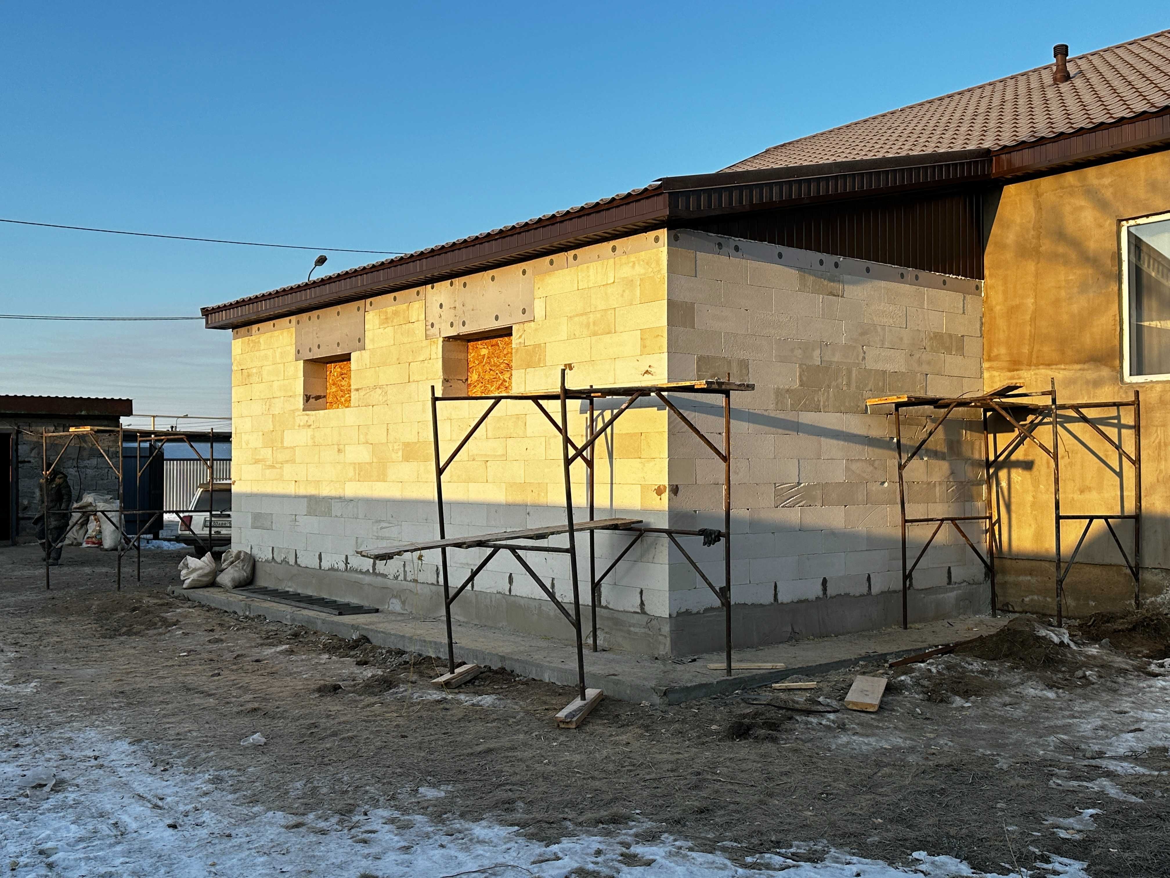 Строительство зданий, домов, гаражей, бань, пристроек и т.д"под ключ"