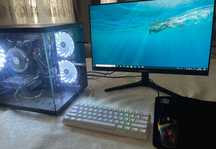 Игровой компьютер со всем комплектом