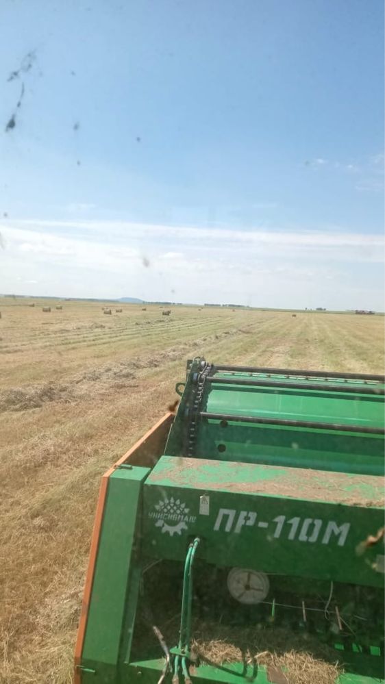 Продам свежее сено в рулонах