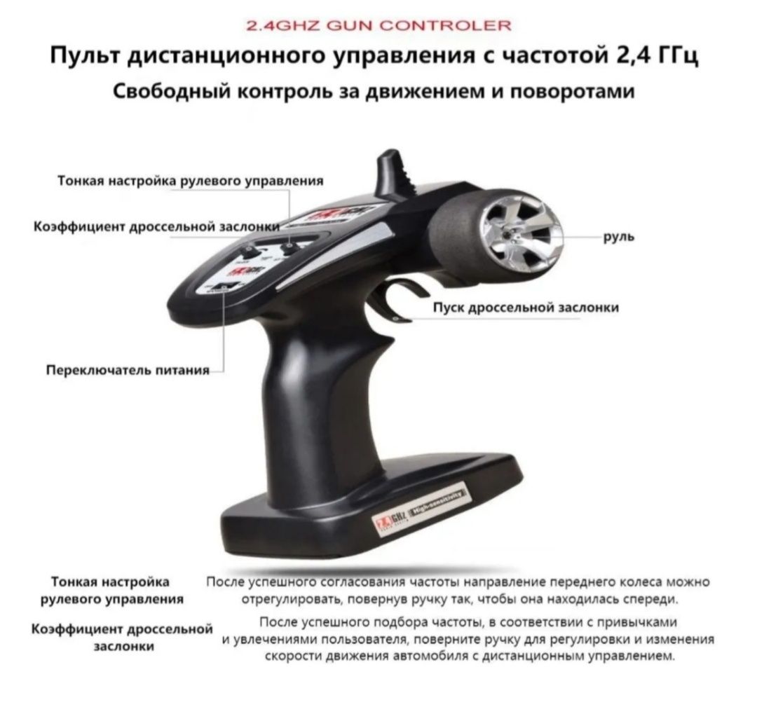 Машинка на радиоуправлении Hummer H1
