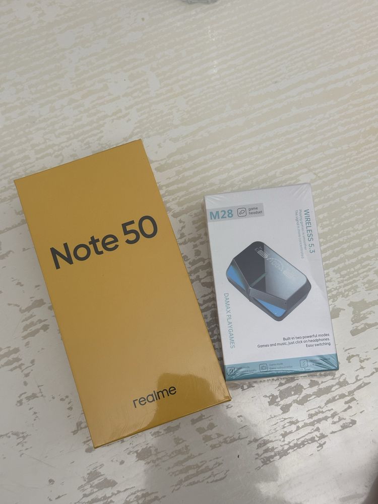 Realme note 50 новый