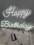 Неон   надпись «hapyy birthday» 6000 тг