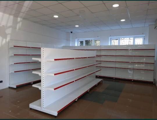 Полки для магазина стеллажи касса хлебные корзина овощной стеллажи