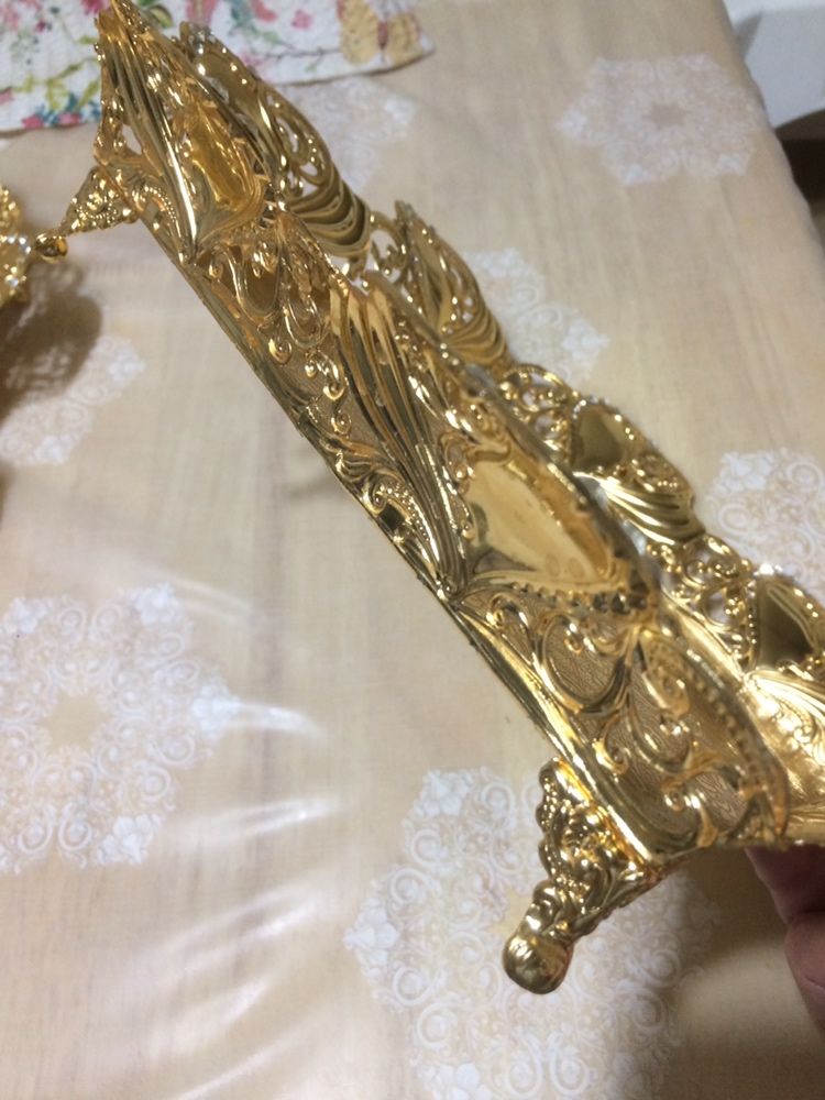 Красивая ваза для фруктов, хлеба