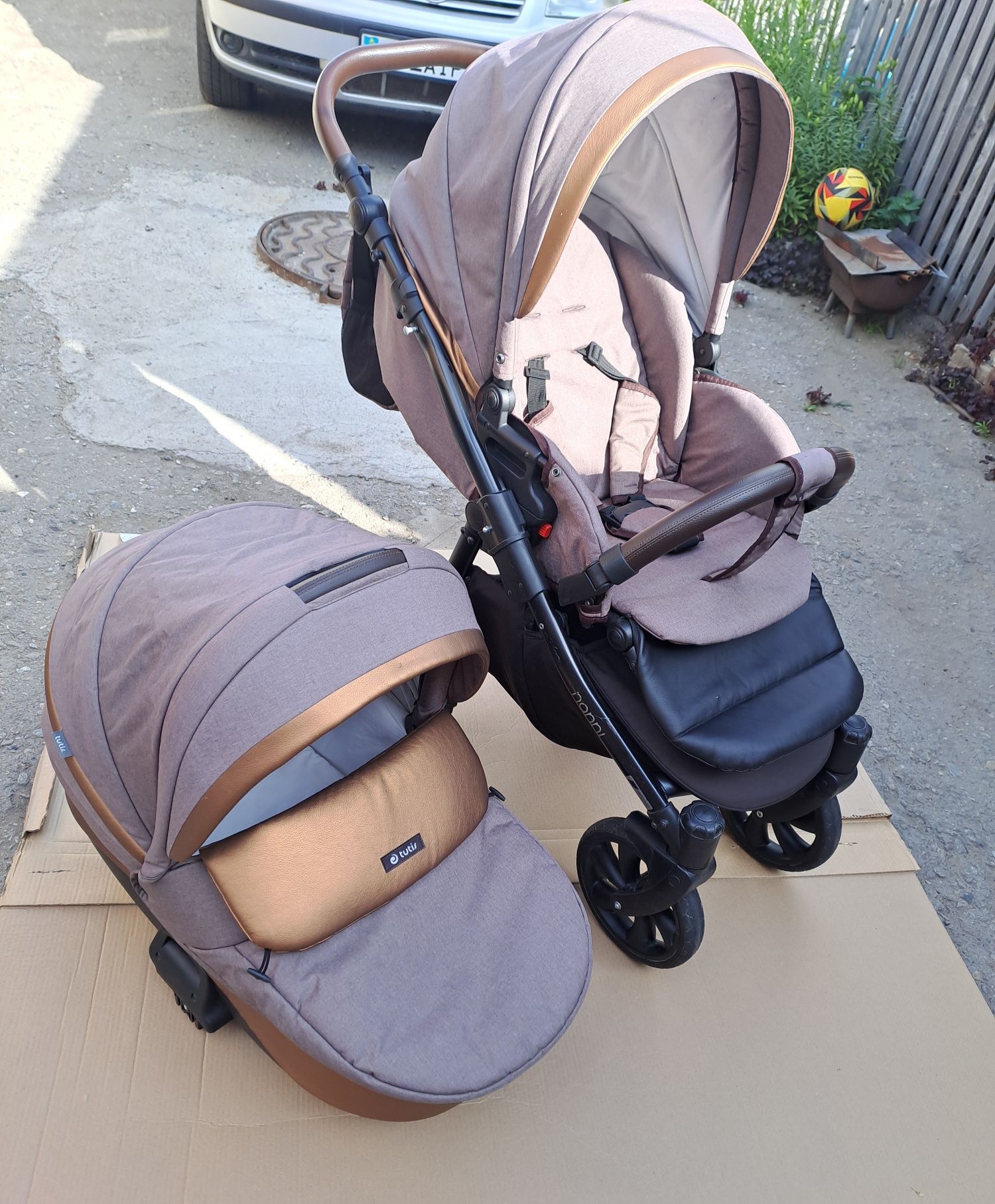 Продам коляску 2 в 1 Tutis nanni. Зима-лето. В хорошем состоянии.