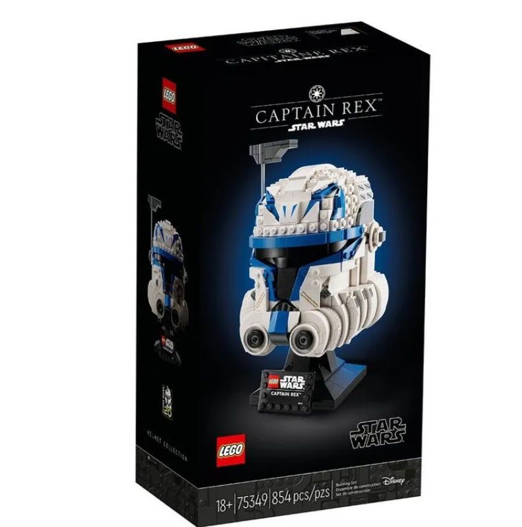 LEGO оригинал Шлем капитана Рекса Star Wars