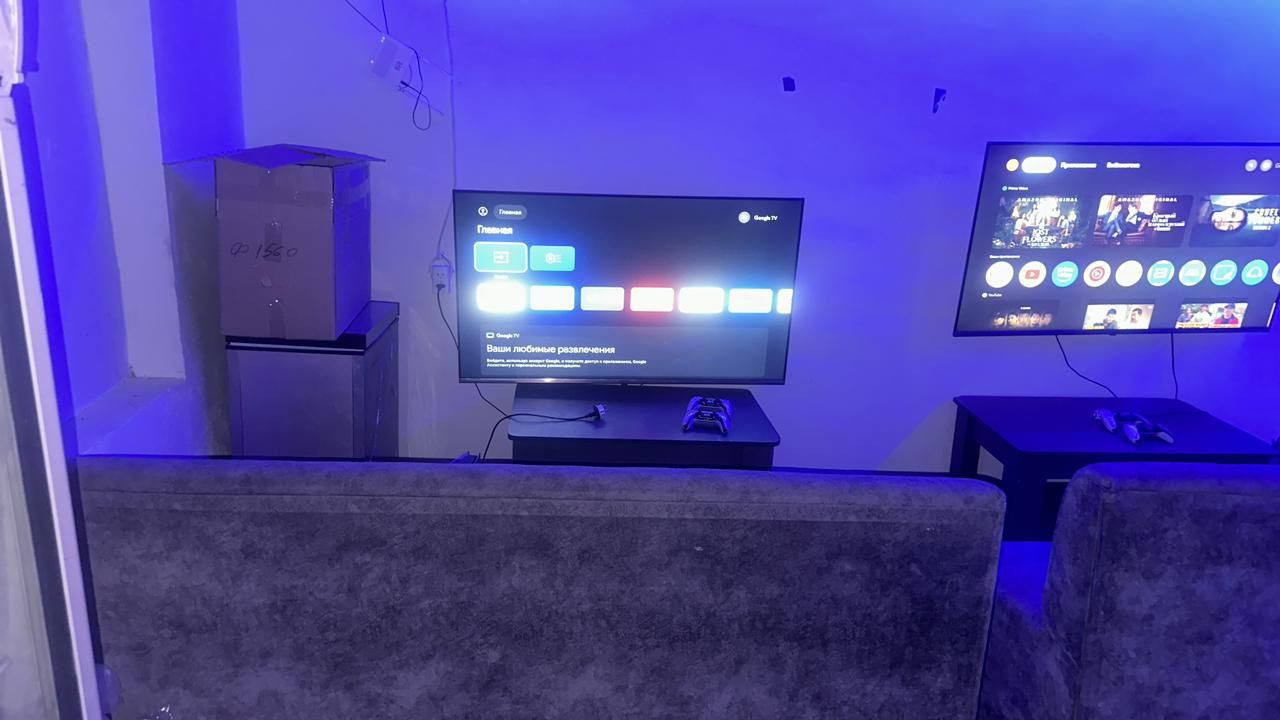 Ps 5 4 пс 5 тв вип зал Су салатын холодильник 4 диван 4 стол Бари дайы