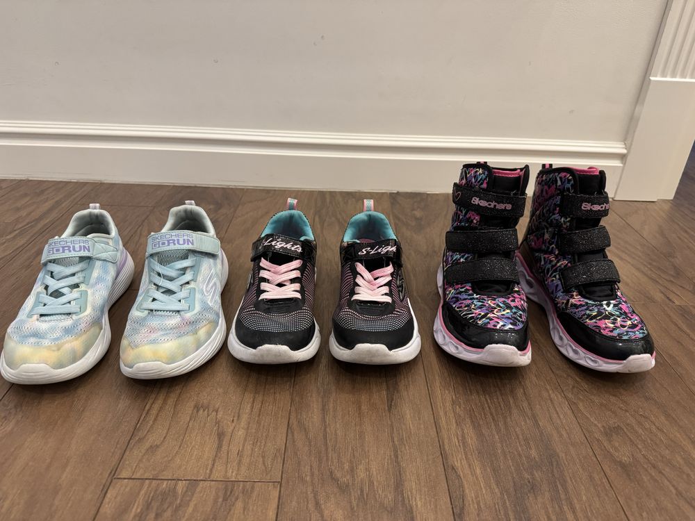 Полусапожки (р35) и кроссовки Skechers (р35 и 36)