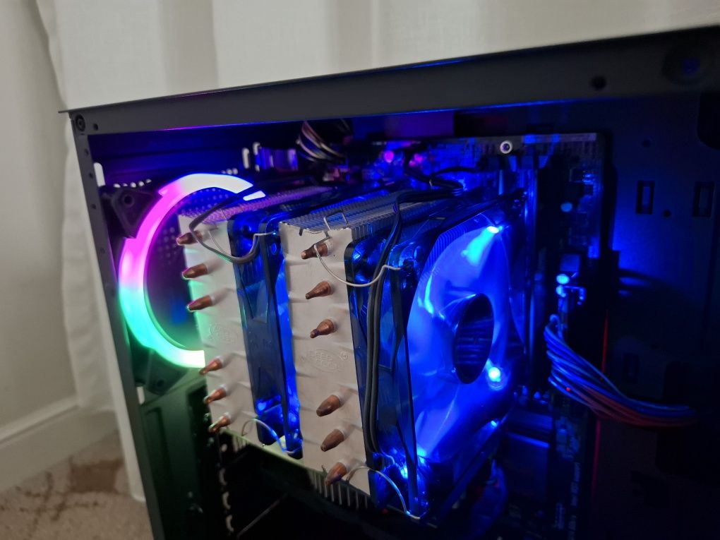 Игровой ПК | i7 7700 | GTX 1050ti | 16 Gb DDR4 | HDD 3 Tb | Монитор 22