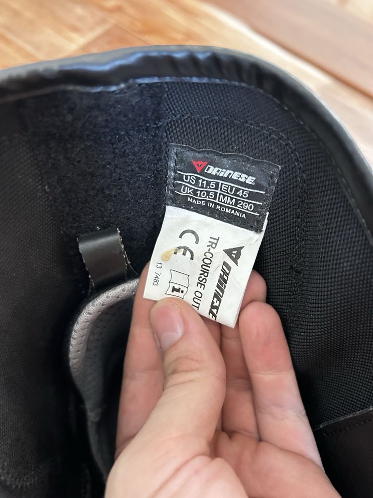 Мотоботинки/ мотоботы dainese/ мотозащита