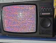 Телевизор Электрон Ц-282 для ретрогейминга + кабель для приставки SEGA