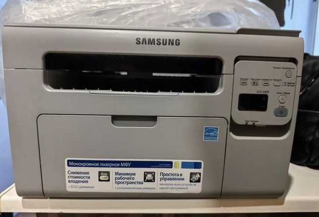 МФУ лазерный Samsung SCX-3400 заправлен.