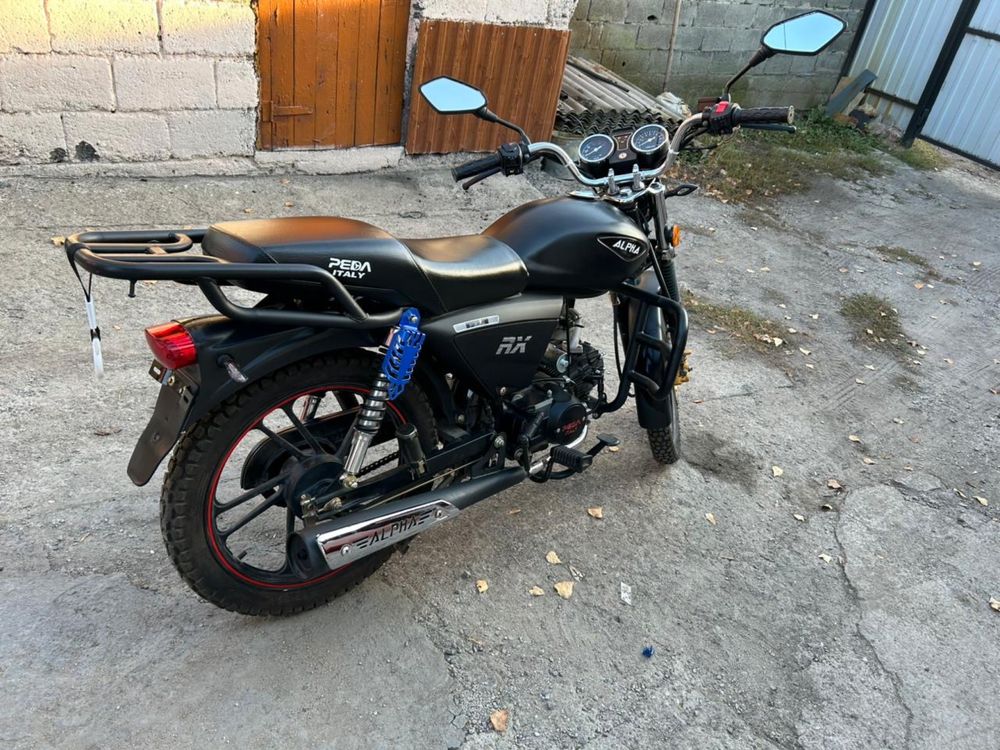 Продам мото alpha Rx мопед 125 см