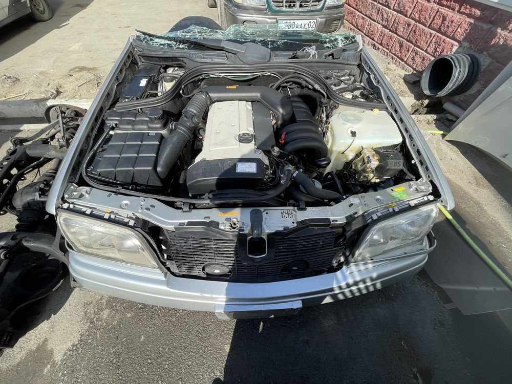 W202 C280 цешка япония распил авторазбор мерс контракный двигатель