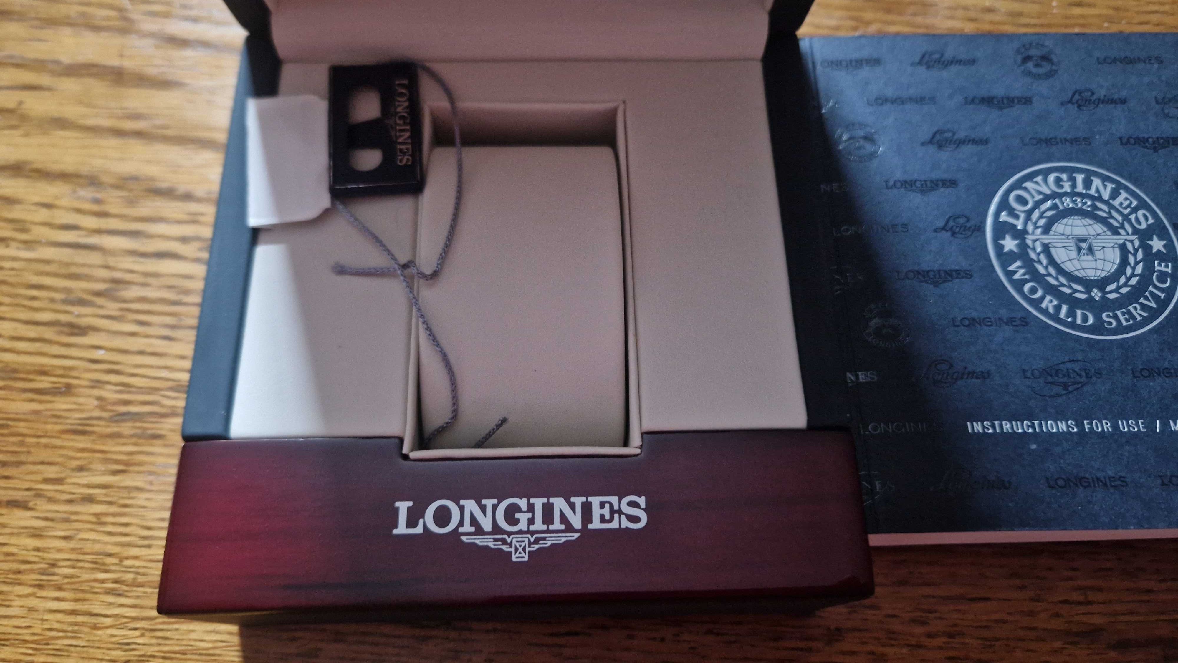 Коробка с документами от часов  Longines (Швейцария), новая