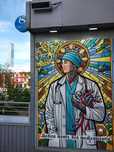 Художник, роспись стен