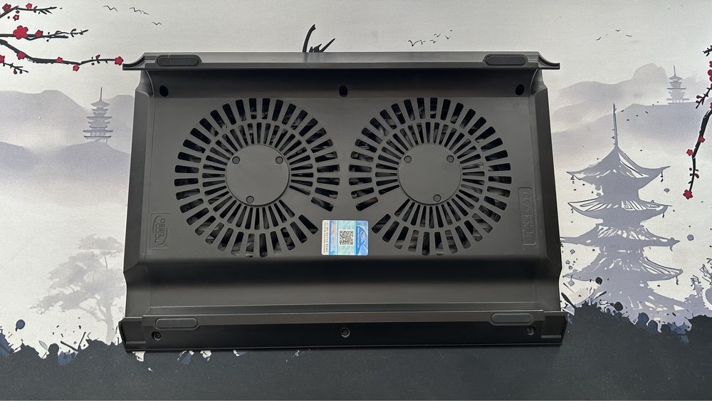 Подставка DeepCool N8 Black — охлаждение ноутбука