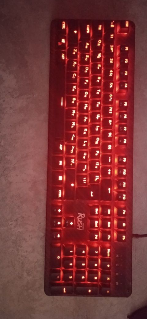НАУШНИКИ Bloody g501 и КЛАВИАТУРА Rush sbk 312 mg k