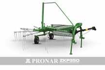Грабли  одна- и двух- роторные завода PRONAR
