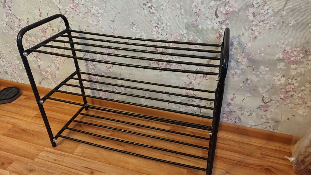 Обувница 3х ярусная,металл,разборная