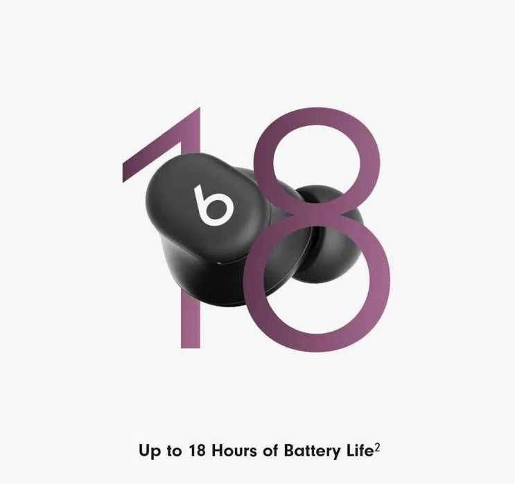 Привезены из США Наушники Beats Solo Buds Black цвет: Matte Black