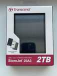 Продам внешний жесткий диск 2 TB  Transcend StoreJet 25A3