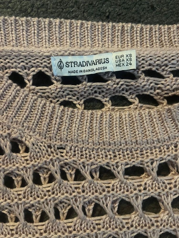 Кофта сетчатая stradivarius