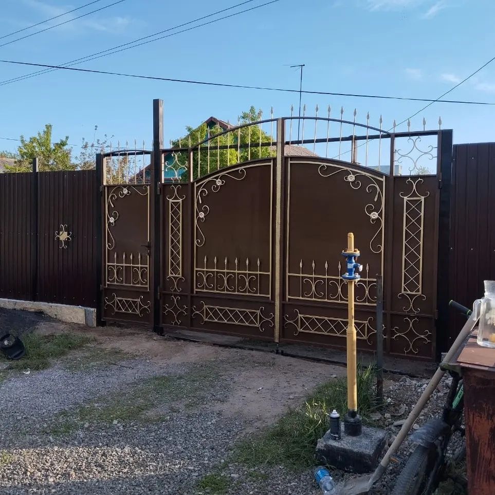Навесы из поликарбонат,качели,беседки,