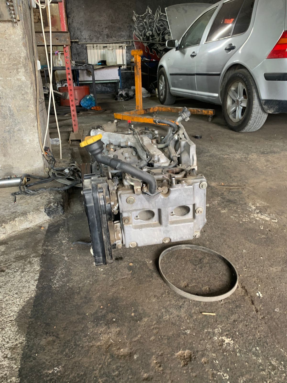 Субару двигатель, мотор турбо ej205