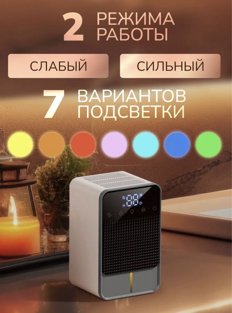 Хит товар! Осушитель воздуха! Компактный! Влаги! Увлажнает!Кондиционер