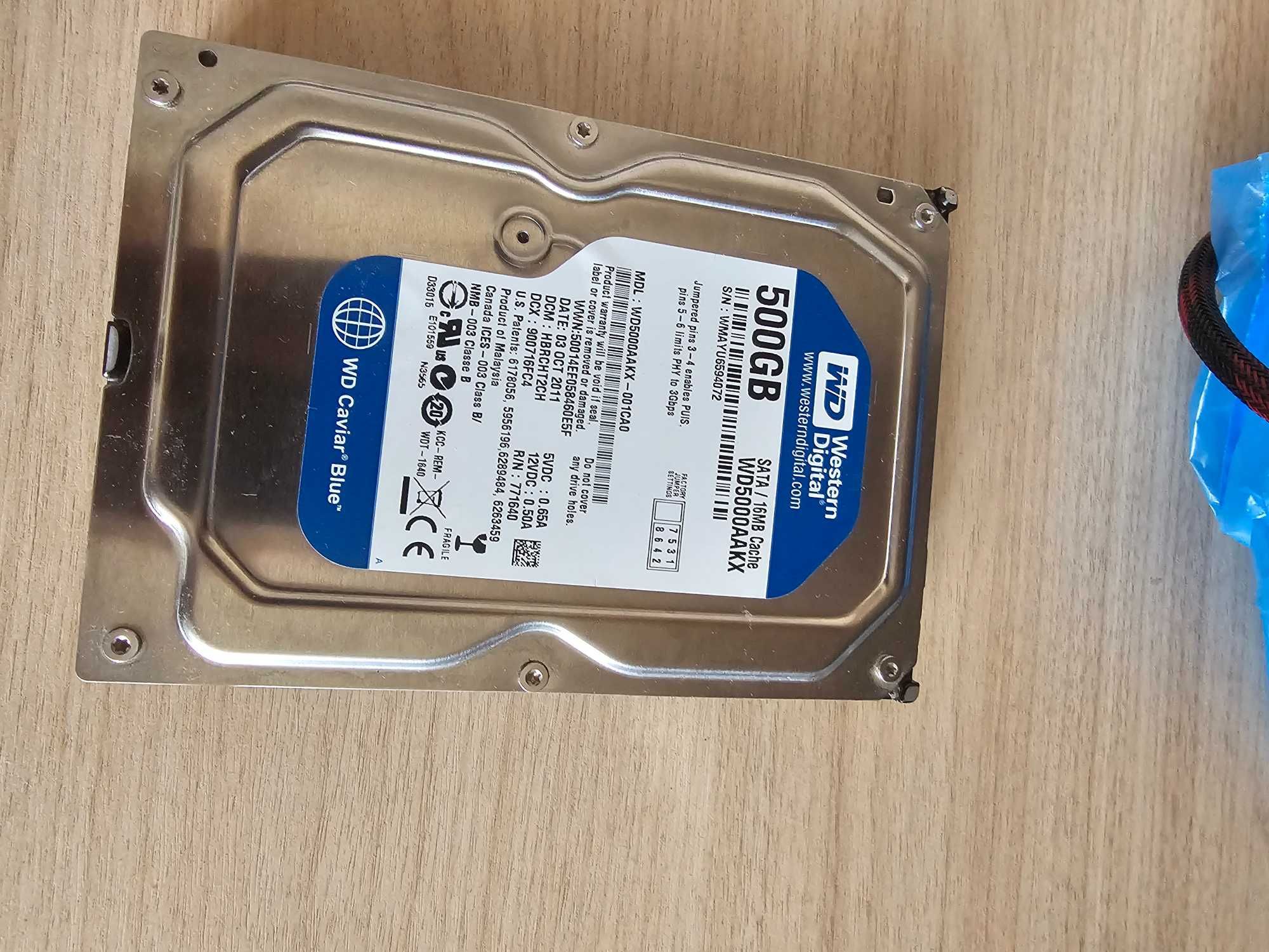 Жесткий диск Western Digital WD5000AAKX 500Gb