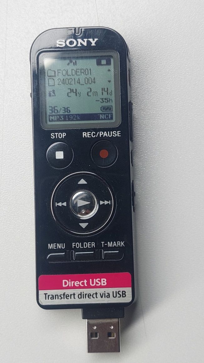 Диктофон, ic recorder, Sony icd-ux533
