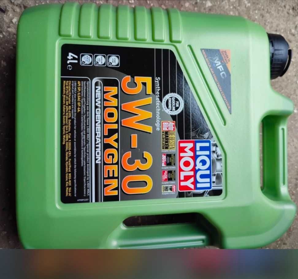 Масло Моторное Двигателя Liqui Moly molygen 5w-30 и 5w-40.Канистра 4Л.