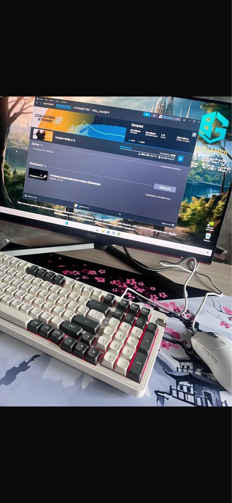 Игровой компьютер почти новый
