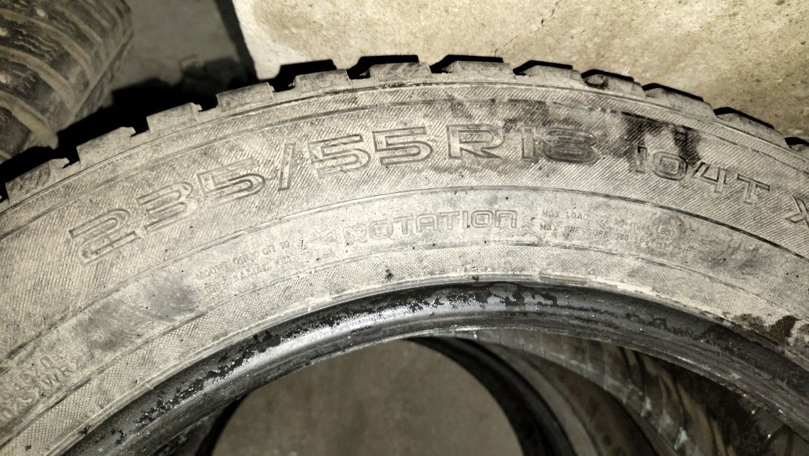 Продам шины 235/55/r18 Hakkapelitta 8