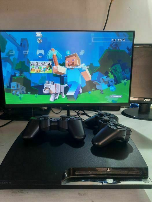 Playstation 3, 25 игры, 2 джойстик, Прошитый