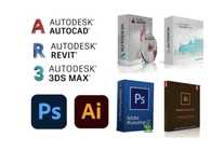 Установка AutoCad 3dmax Corel draw