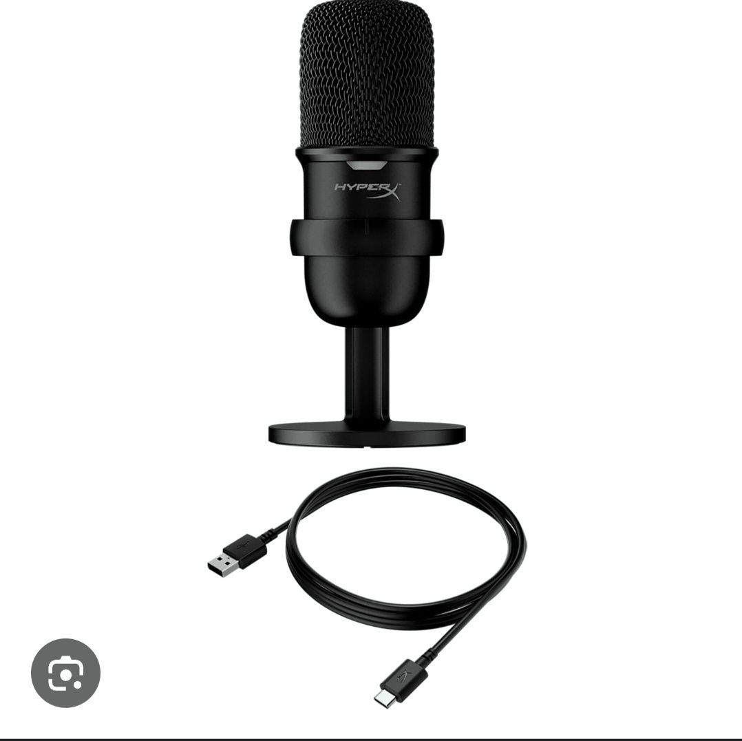Микрофон HyperX SoloCast черный