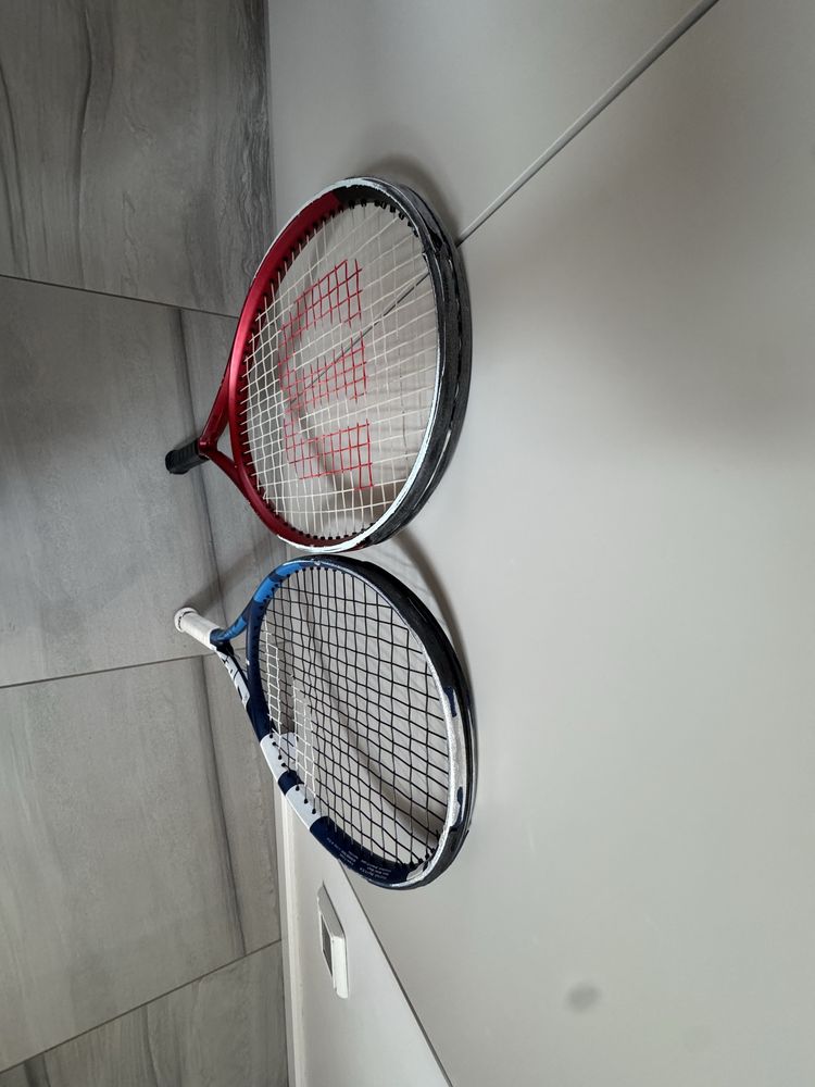 Теннисные ракетки Wilson и Babolat